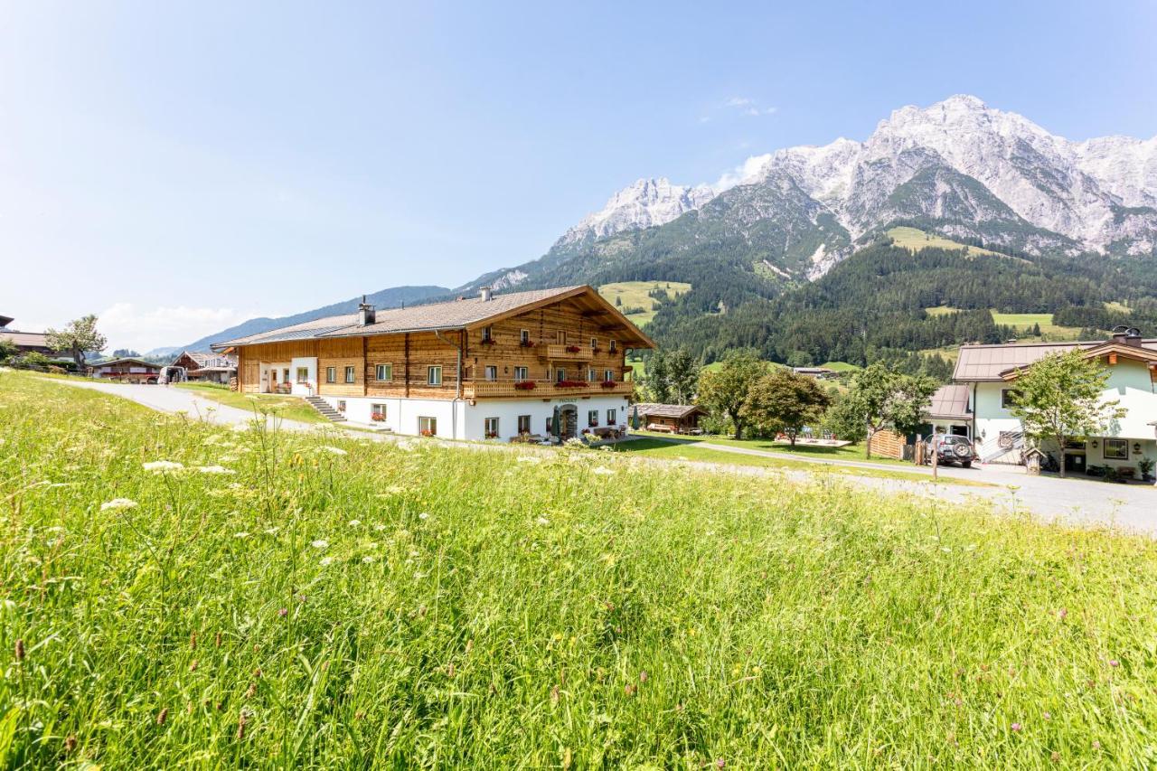 Der Pfindlhof Hotel Leogang Bagian luar foto