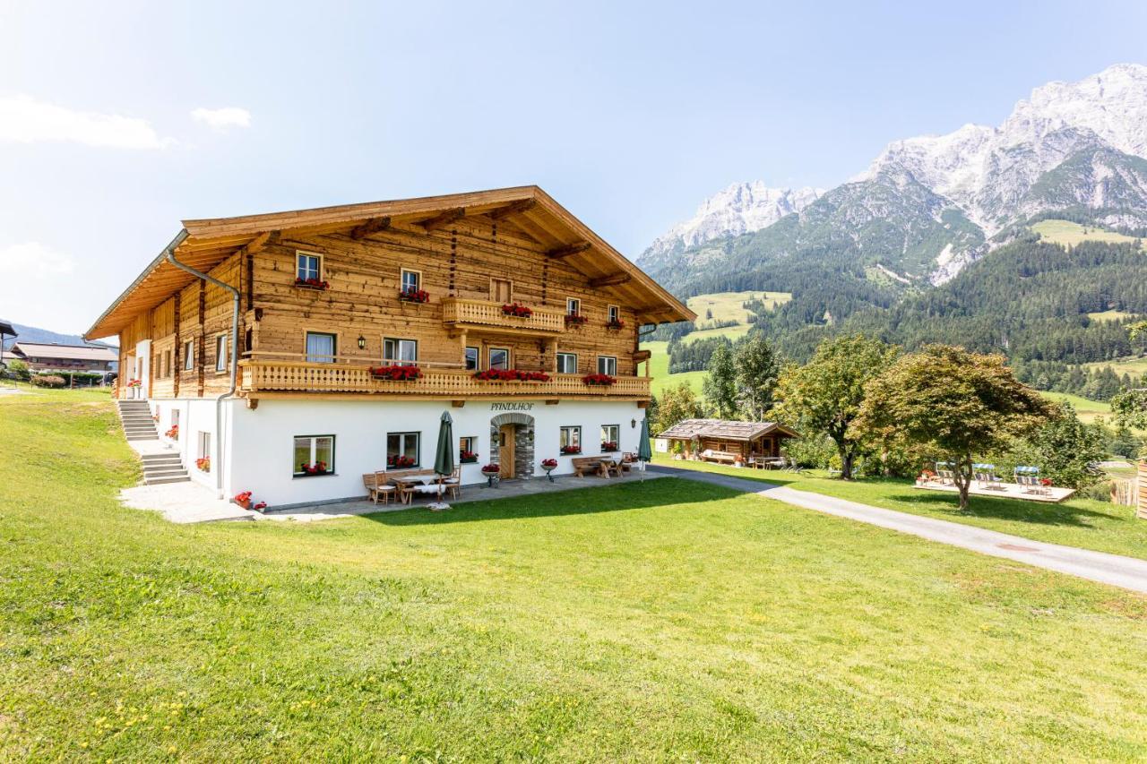 Der Pfindlhof Hotel Leogang Bagian luar foto