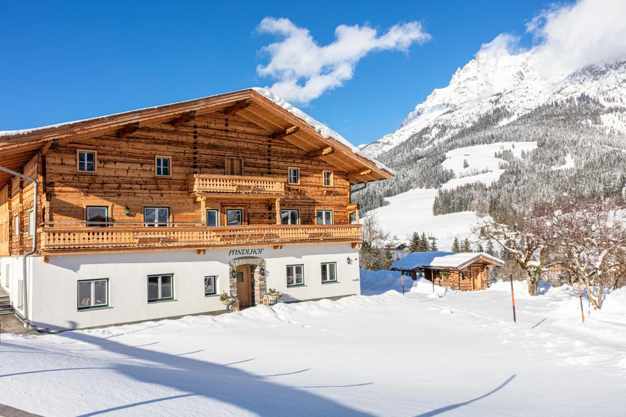 Der Pfindlhof Hotel Leogang Bagian luar foto