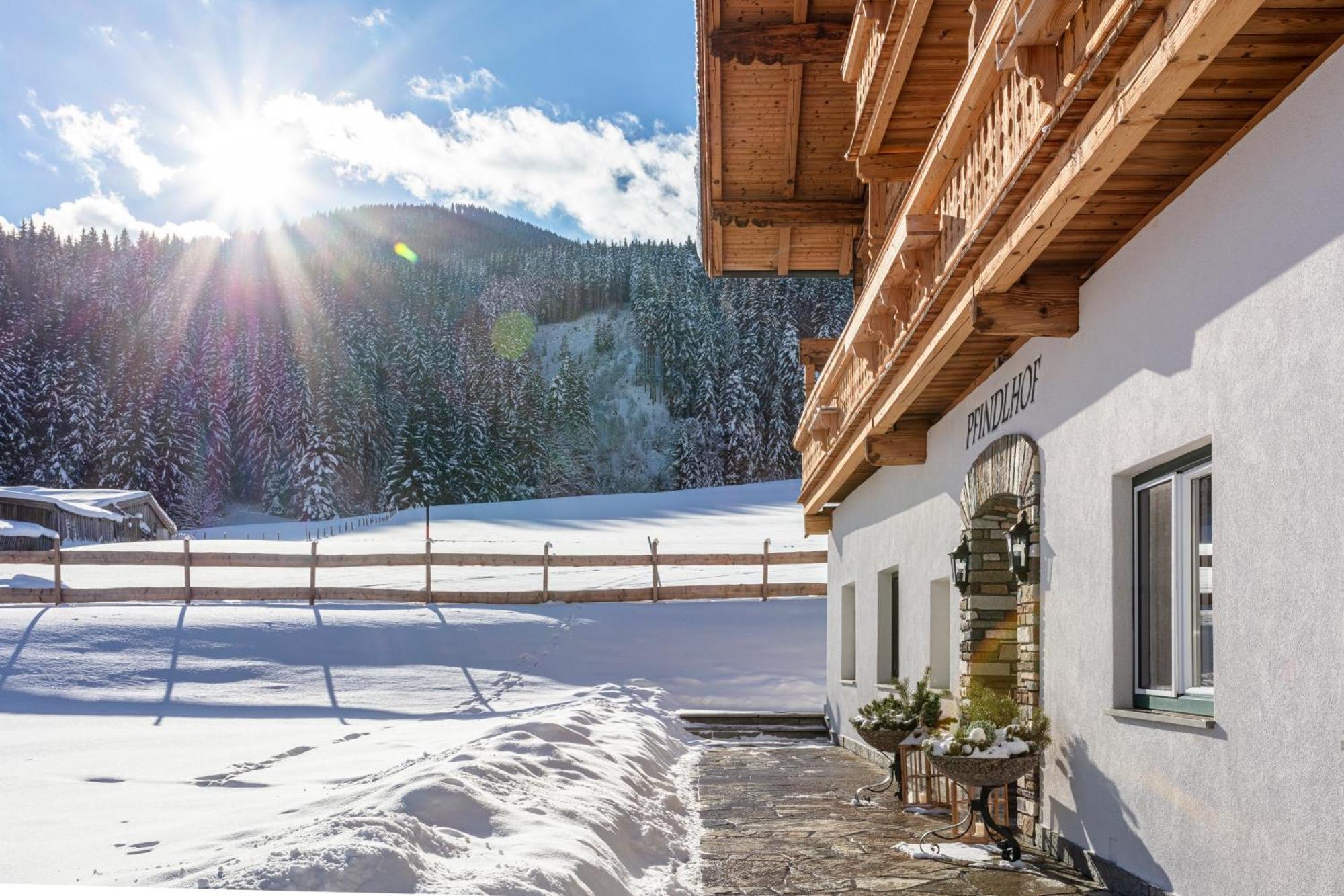 Der Pfindlhof Hotel Leogang Bagian luar foto